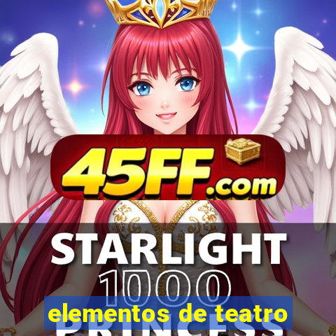 elementos de teatro